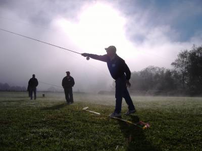 Getting in some early practice